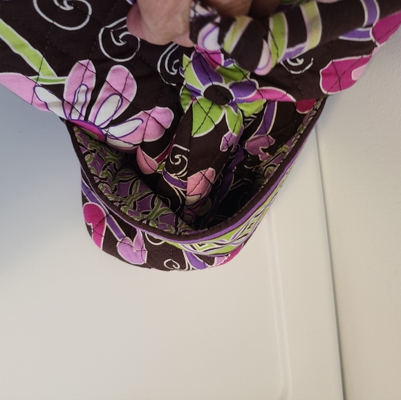 Vera Bradley Purple Punch Satchel Bag - retired pattern - Picture 13 of 14